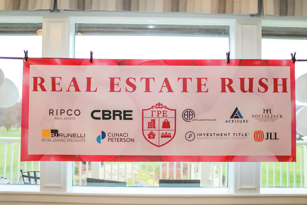Real Estate Rush 2025 welcome banner